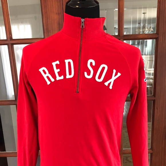Red Sox 47 Quarter Zip Fleece Like New - Picture 2 of 7
